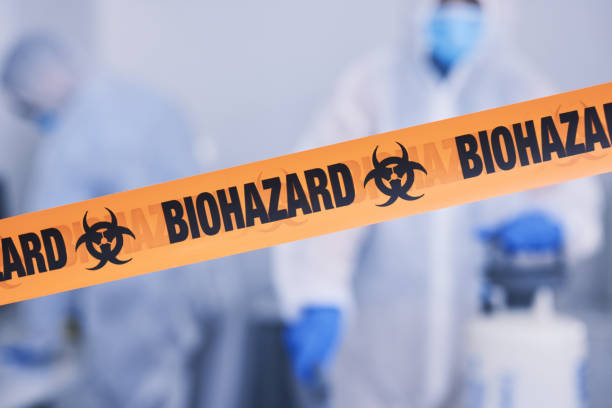 Professional Crime Scene Cleanup technician working in South Orange, NJ